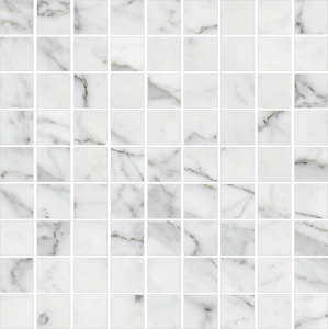 Мозаика Marble Trend Carrara белая 300x300 лаппатированная K-1000/LR/m01