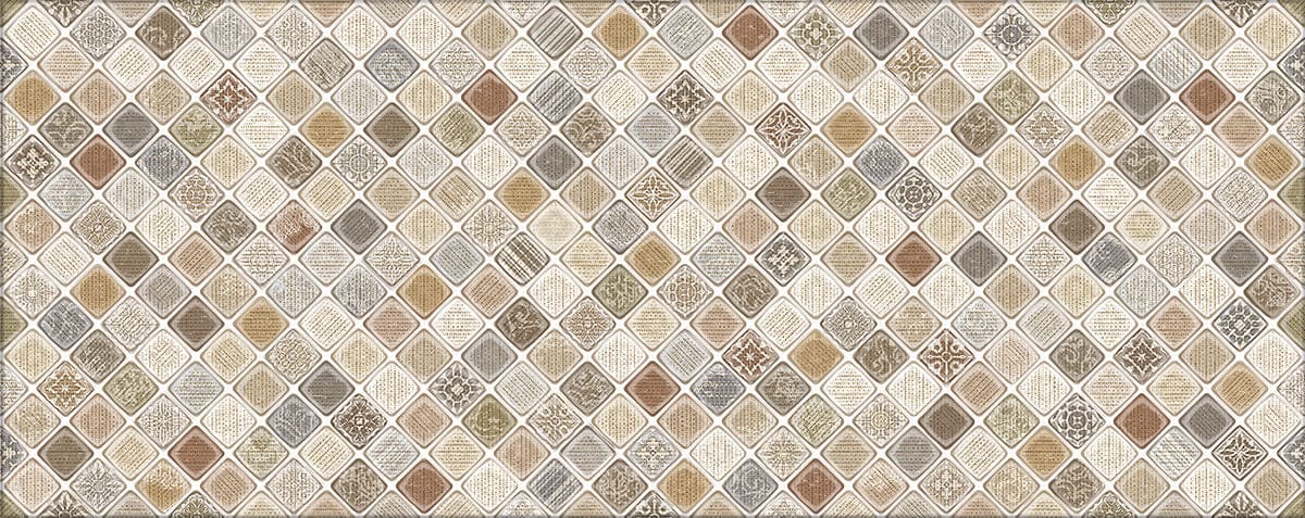 Плитка настенная Veneziano Mosaico 201x505 бежевая фото