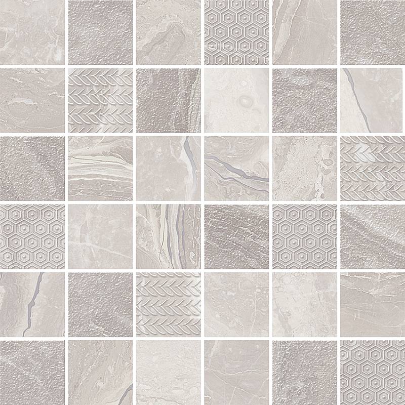 Мозаика Torino Ice Mosaic 300x300 серая фото