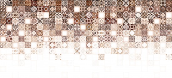Плитка настенная Hammam 200x440 бежевая HAG011 фото