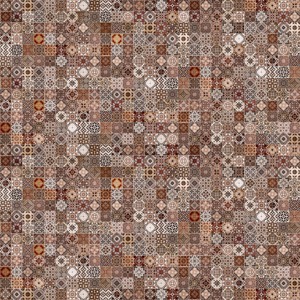Керамогранит Hammam 420x420 коричневый HA4R112 фото