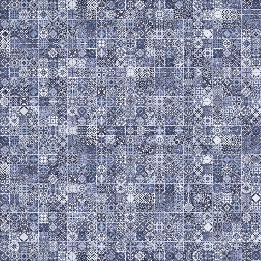 Керамогранит Hammam 420x420 голубой HA4R042 фото