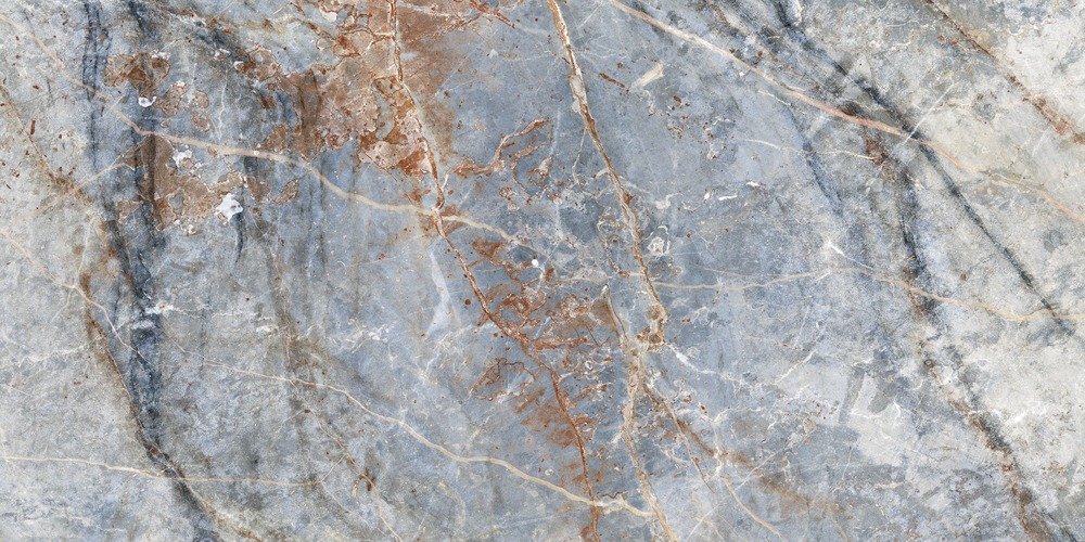 Керамогранит Spark 448x898 синий ректификат A17787 фото