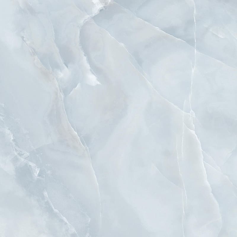 Плитка напольная Onice Blu 420x420 голубая фото
