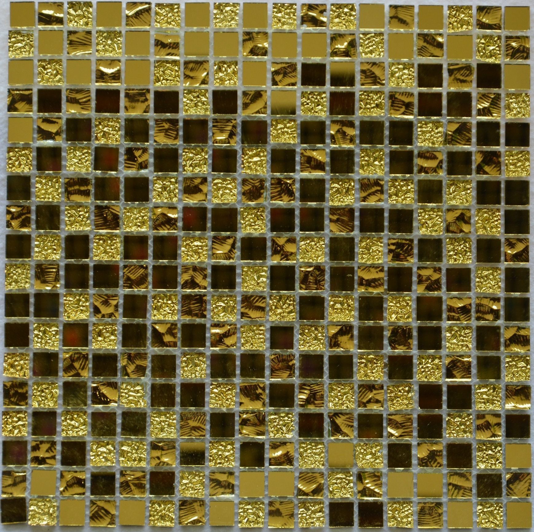 Мозаика Bonаparte Mirror gold 300x300 коричневая фото