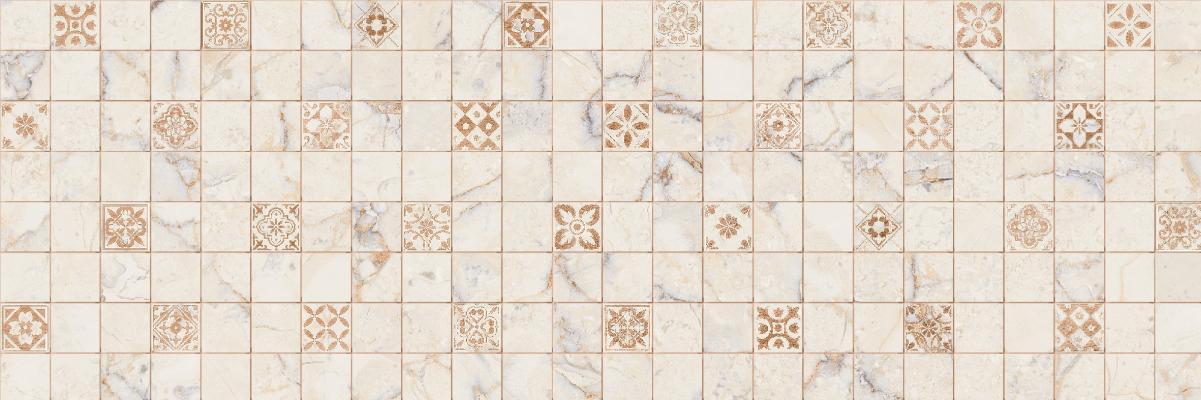 Плитка настенная Elise Beige Decor 08 NG 300x900 бежевая DNG07-08 фото