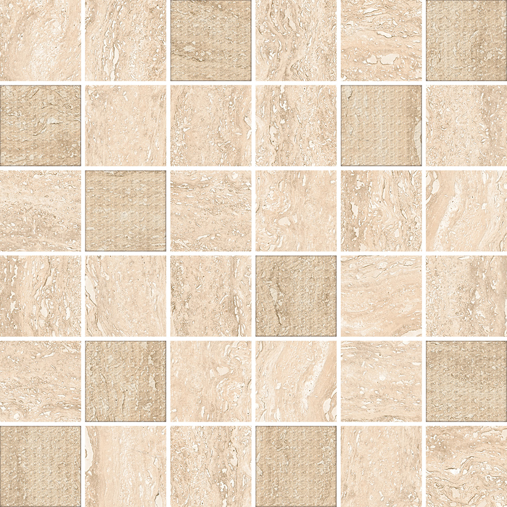 Мозаика Ascoli Beige 300x300 бежевая фото