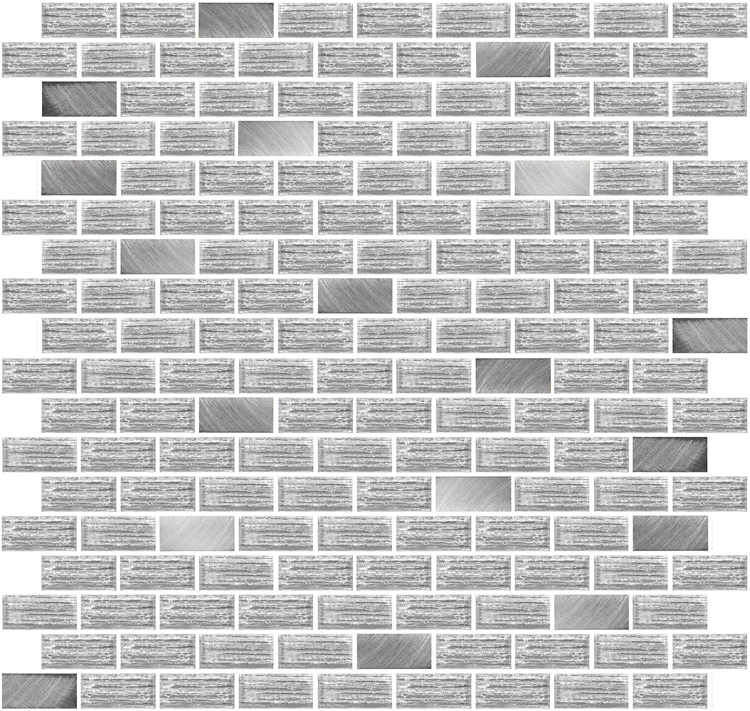 Мозаика Devore Light 300x304 светло-серая фото