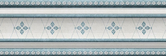 Бордюр Victorian Cenefa 100x280 голубой фото