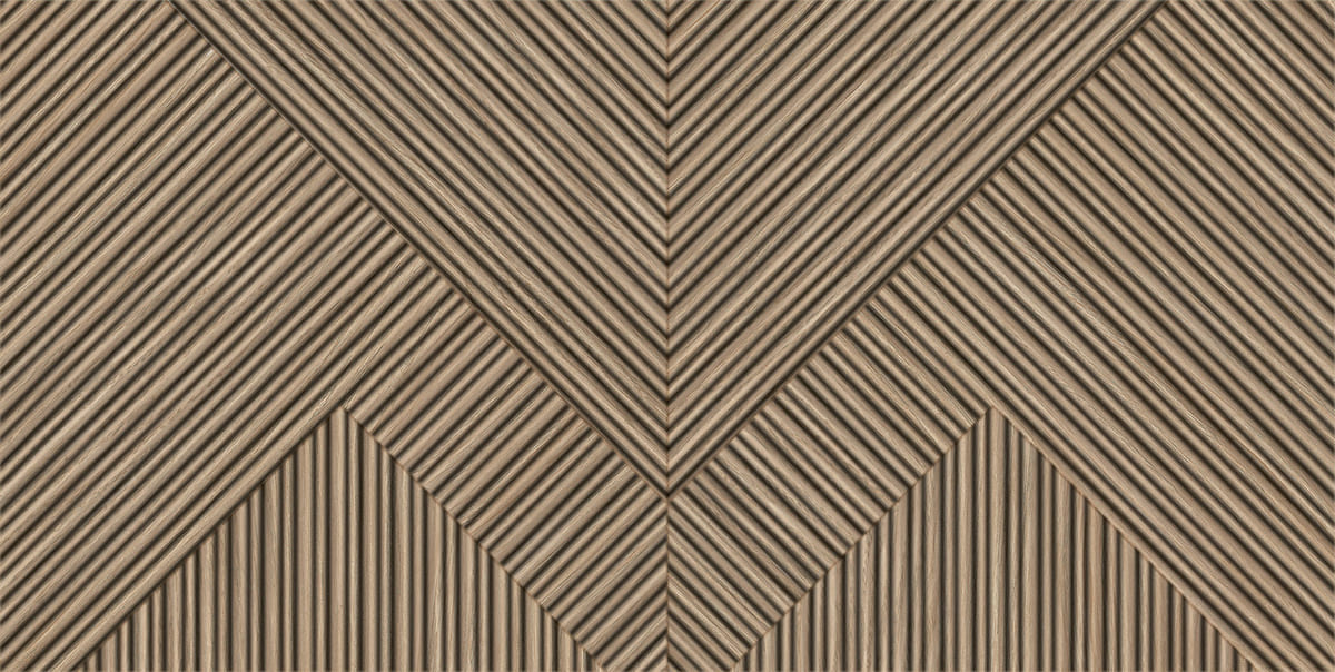 Плитка настенная Madera 315x630 коричневая фото