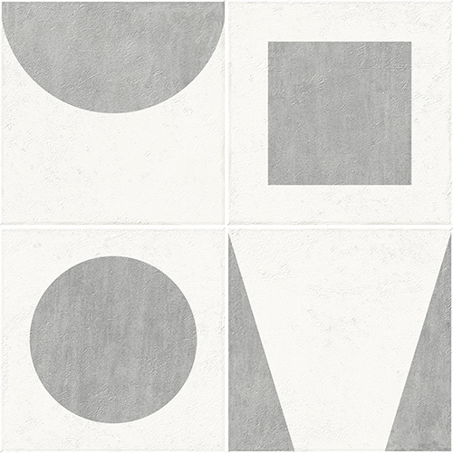 Керамогранит Metafor Décor Carioca Gris 500x500 серая фото