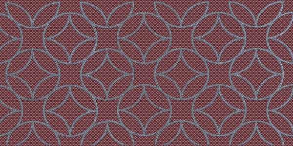 Декор настенный Аллегро 200x400 бордовый (круги) 08-03-47-100-2 фото
