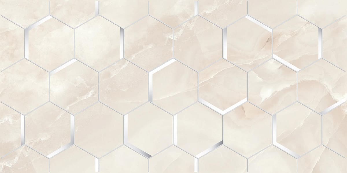 Декор настенный Onice Forma Perla 315x630 бежевый фото