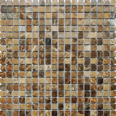 Мозаика Emperador Dark 305x305x4 (15x15) полированная коричневая Мозаика Emperador Dark 305x305x4 (15x15) полированная коричневая фото
