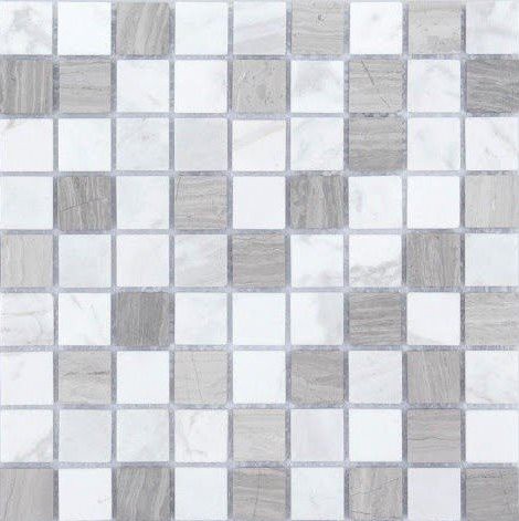 Мозаика Pietra Mix 298x298x4 матовая серая Мозаика Pietra Mix 298x298x4 матовая серая фото