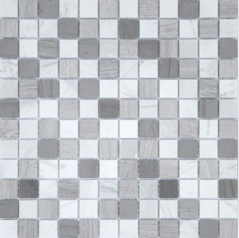 Мозаика Pietra Mix 298x298x4 матовая серая Мозаика Pietra Mix 298x298x4 матовая серая фото