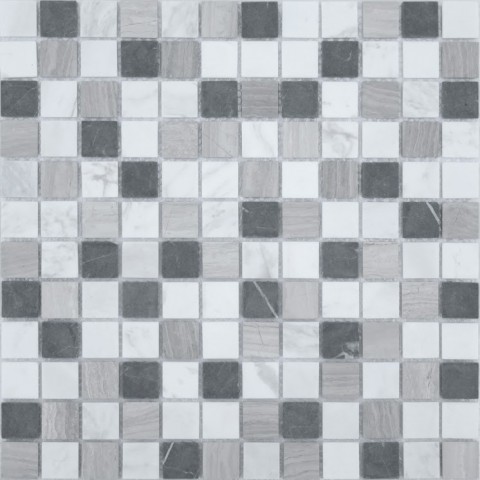 Мозаика Pietra Mix 298x298x4 матовая серая Мозаика Pietra Mix 298x298x4 матовая серая фото