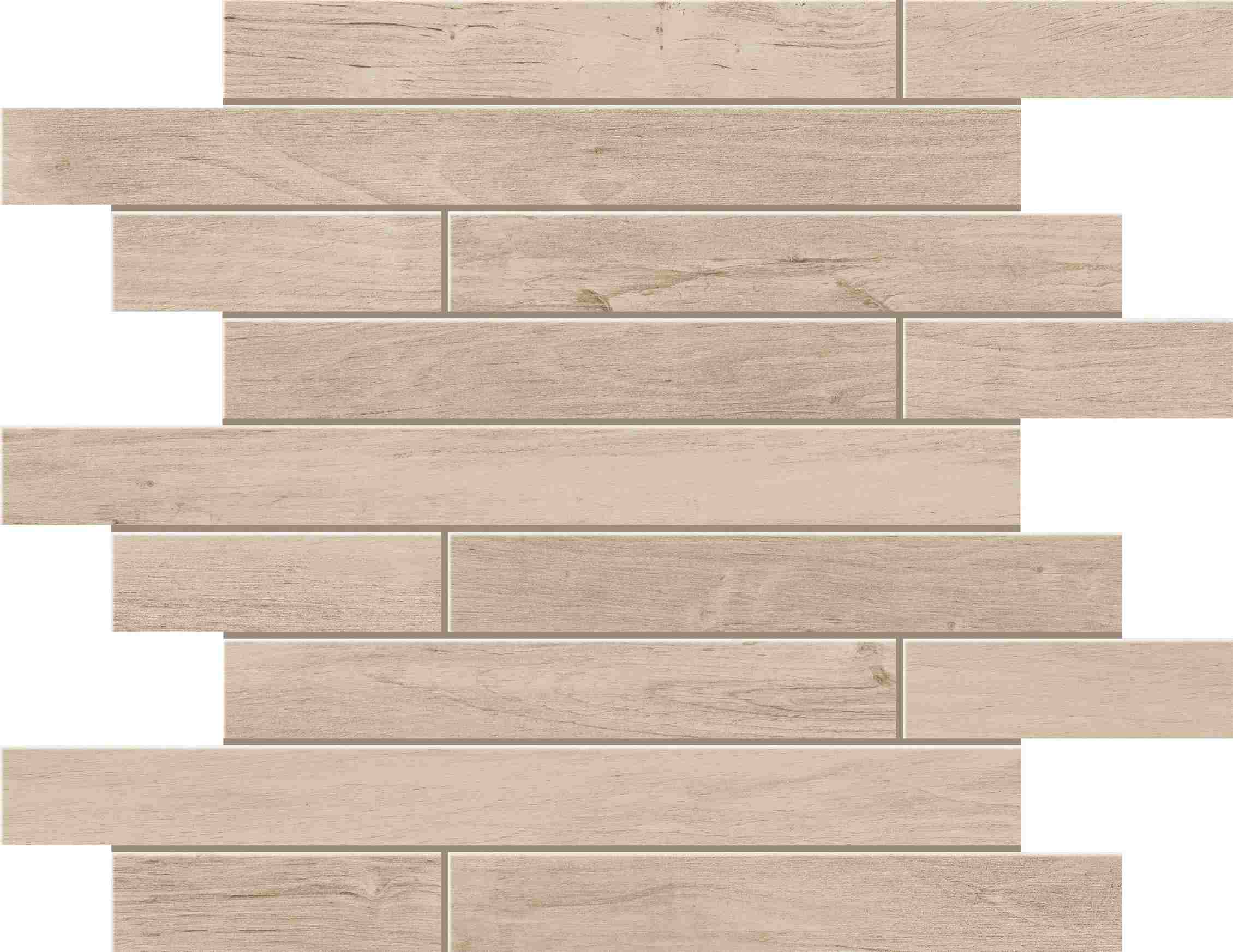 Мозаика Soft Wood Creamy Muretto 300x350 неполированная SF02 фото