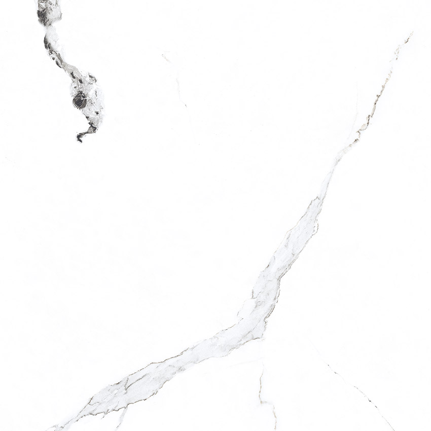 Керамогранит Videl Bianco Polished 600x600 белый PR129 фото