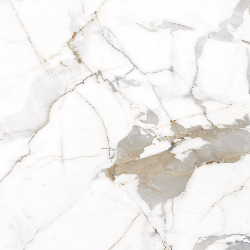 Керамогранит Maverick White Polished 600x600 белый PR130 фото