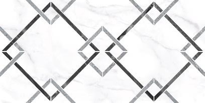 Плитка настенная Pamir Geometry 315x630 белая фото