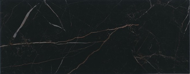 Плитка настенная Алькала 200x500 черная 7200 фото