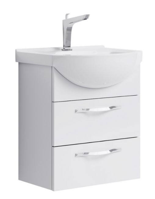 Комплект мебели Allegro 50 с 2 ящиками подвесной (тумба+раковина Элеганс 500) Agr.01.05/2 фото