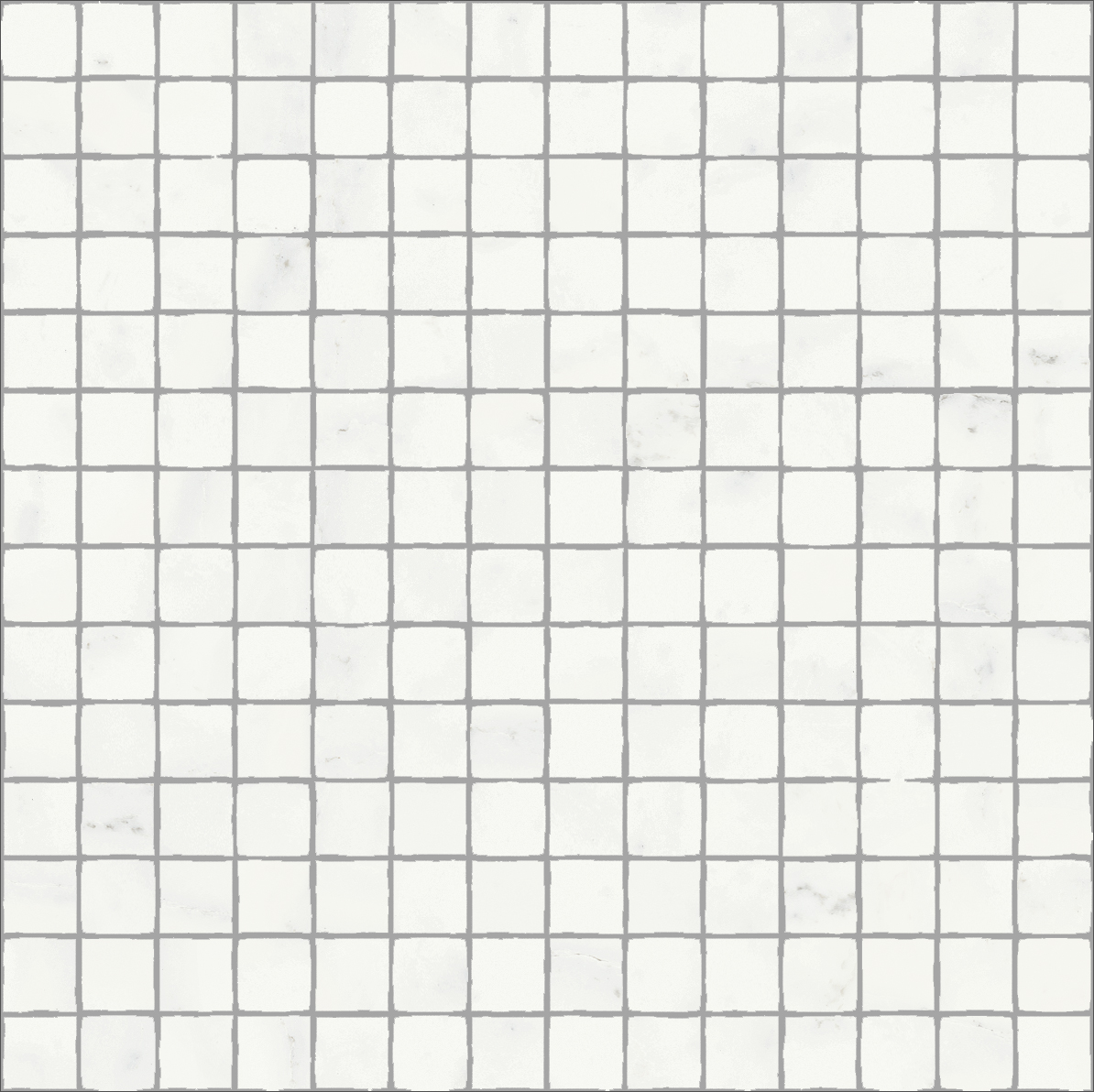 Мозаика Charme Deluxe (Шарм Делюкс) Бьянко Микеланжело Сплит 300x300 патинированная белая фото