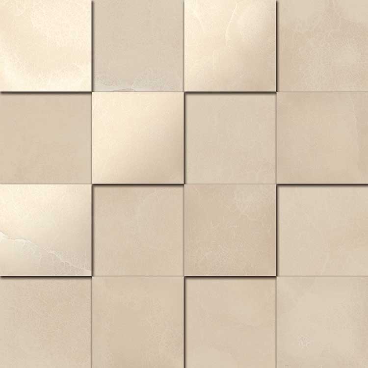 Мозаика Charme Evo (Шарм Эво) Оникс 3D 300x300 бежевая фото